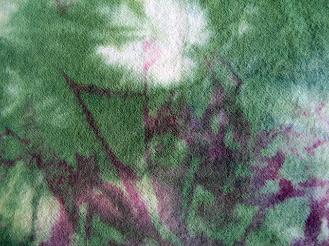 Procion dyed cotton