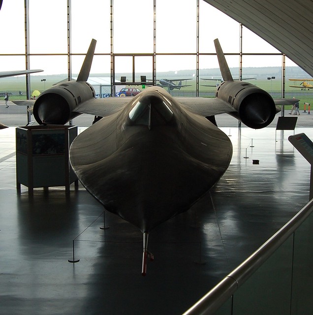 American Air Museum's Lockheed SR-71 Blackbird