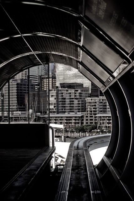 Sydney Monorail station, Darling Harbour