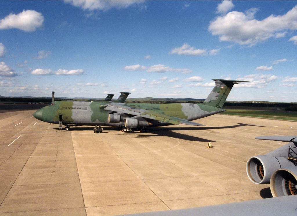 5 Galaxy Rear Ramp C-5A Galaxy on the ramp | Taken from the egress hatch on the… | Flickr