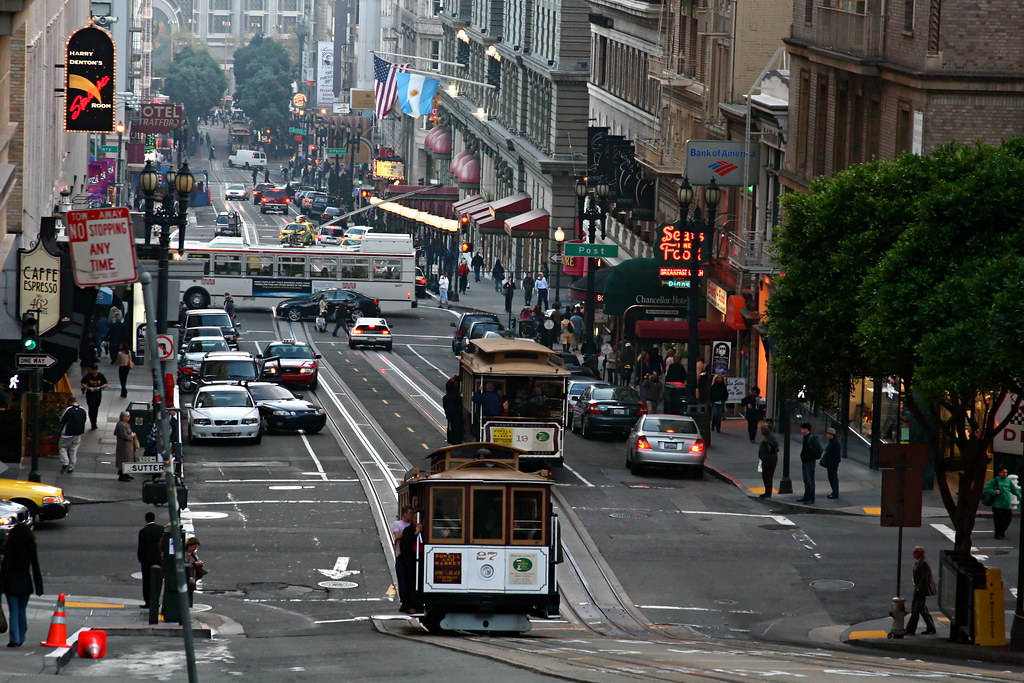 San Francisco Street Scene.