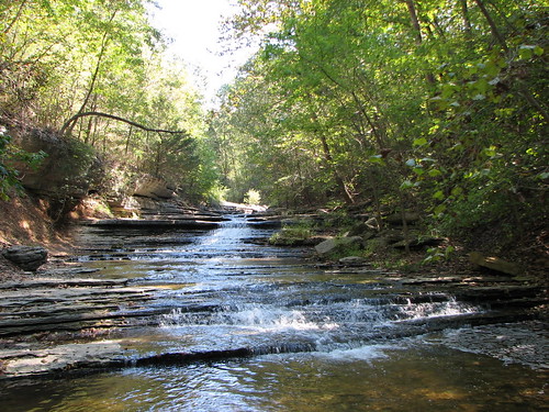 creek hiking arkansas tanyard