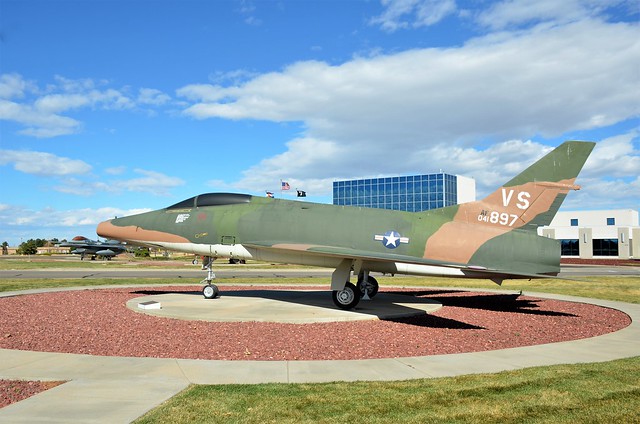F-100A Super Sabre, U. S. Air Force (53-1578), Colorado Air National Guard, Buckley Air Force Base, Colorado