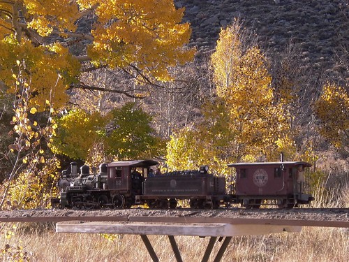 california railroad fall landscape lumix models fake trains roadtrip easternsierras blueribbonwinner supershot photosetup superbmasterpiece