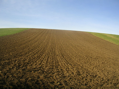 ploughed slope Lewes to Saltdean via Rodmell.