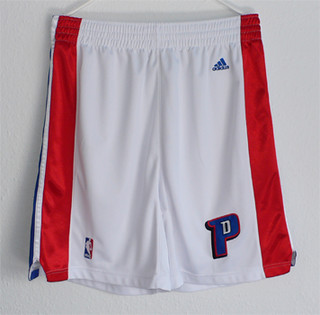 DET Home Shorts | Detroit Pistons Home Shorts (adidas size 3 ...