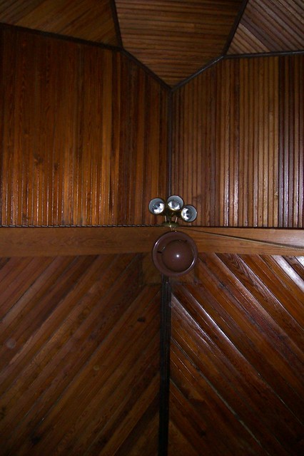 1880 ceiling Wood strips.  Patterns of craftsmanship joinery.