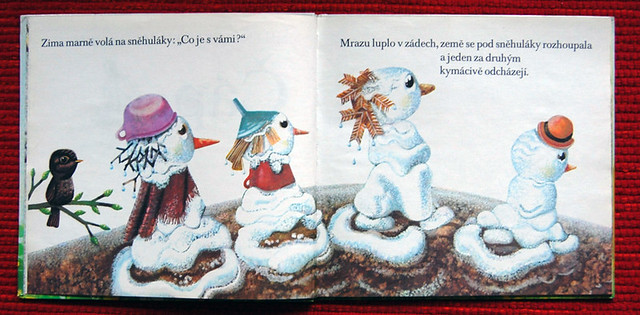 Book, not yet vintage but nice / Hezké ilustrace