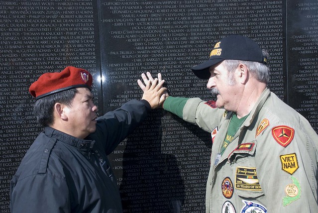 Washington, Vietnam Memorial, Veterans Meeting