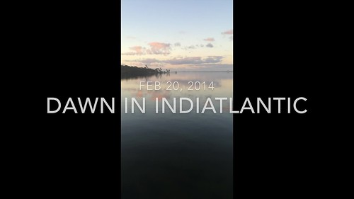sunrise dawn florida causeway indianriver indiatlantic inlandwaterway