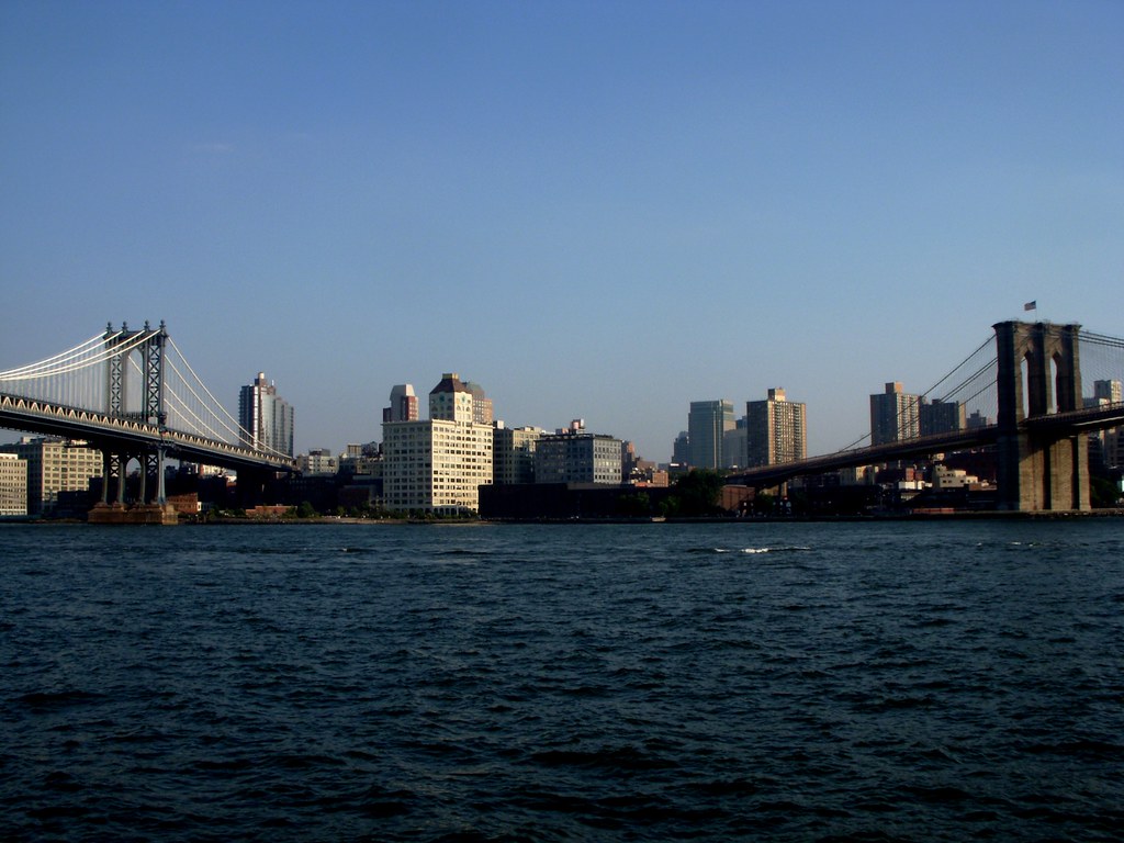 Downtown Manhattan & East River | Manhattan and Brooklyn Bri… | Flickr
