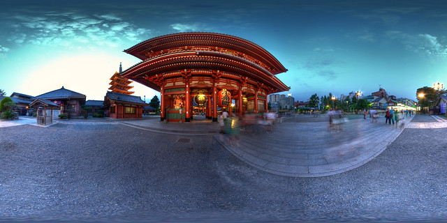 Hozo-mon gate, Senso-ji temple