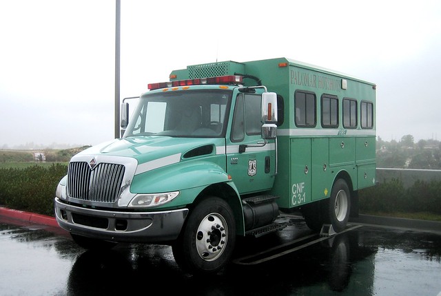 US Forest Service Fire Truck