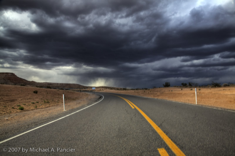 The Desert Road Calls Me by Michael Pancier Photography