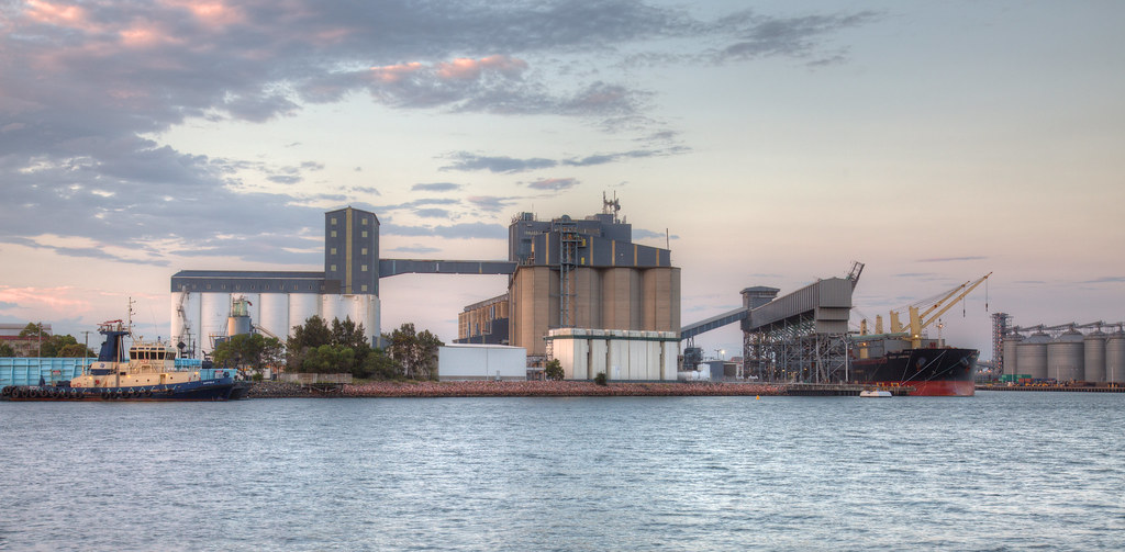 Port of Newcastle Grain Export Terminal - NSW, Australia.01