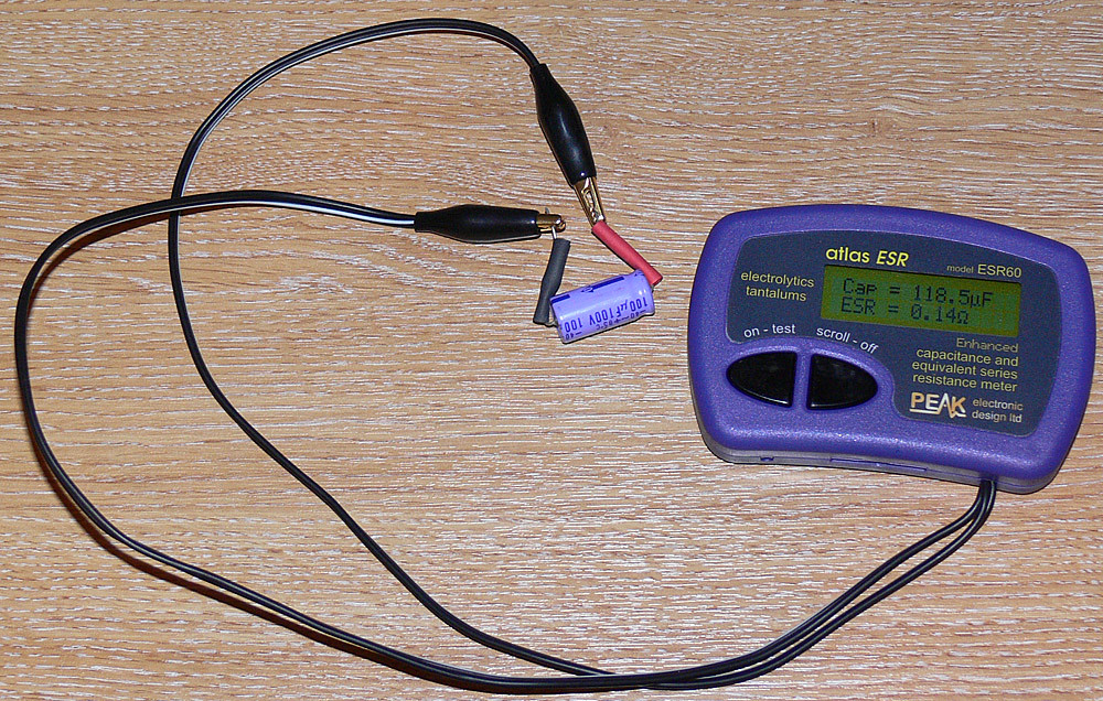 Peak Electronics ESR Meter, This handy piece of test equipm…
