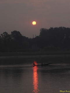 Sunrise on the Hooghly
