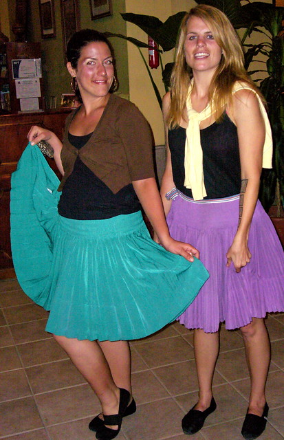 Selene & Molly's new skirts