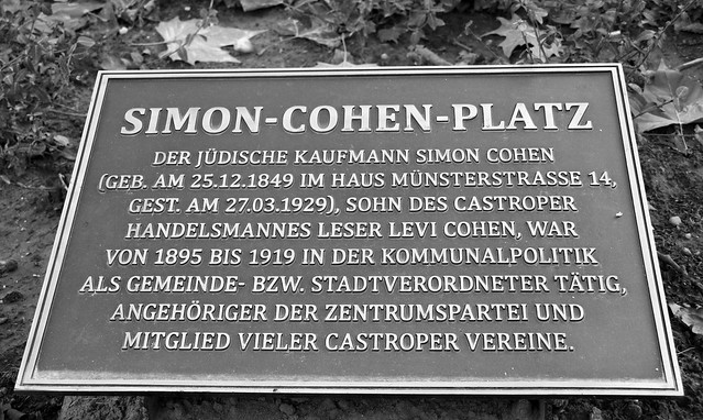 Gedenktafel Simon Cohen