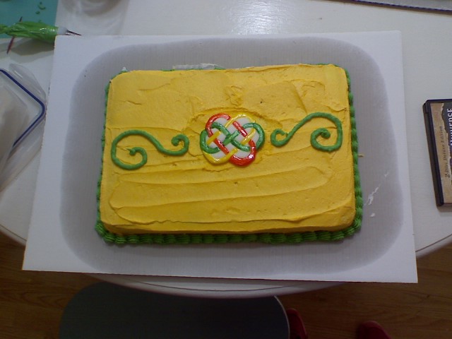0301081605 | One of Bridget's 3 birthday cakes. I made 2 lik… | Flickr