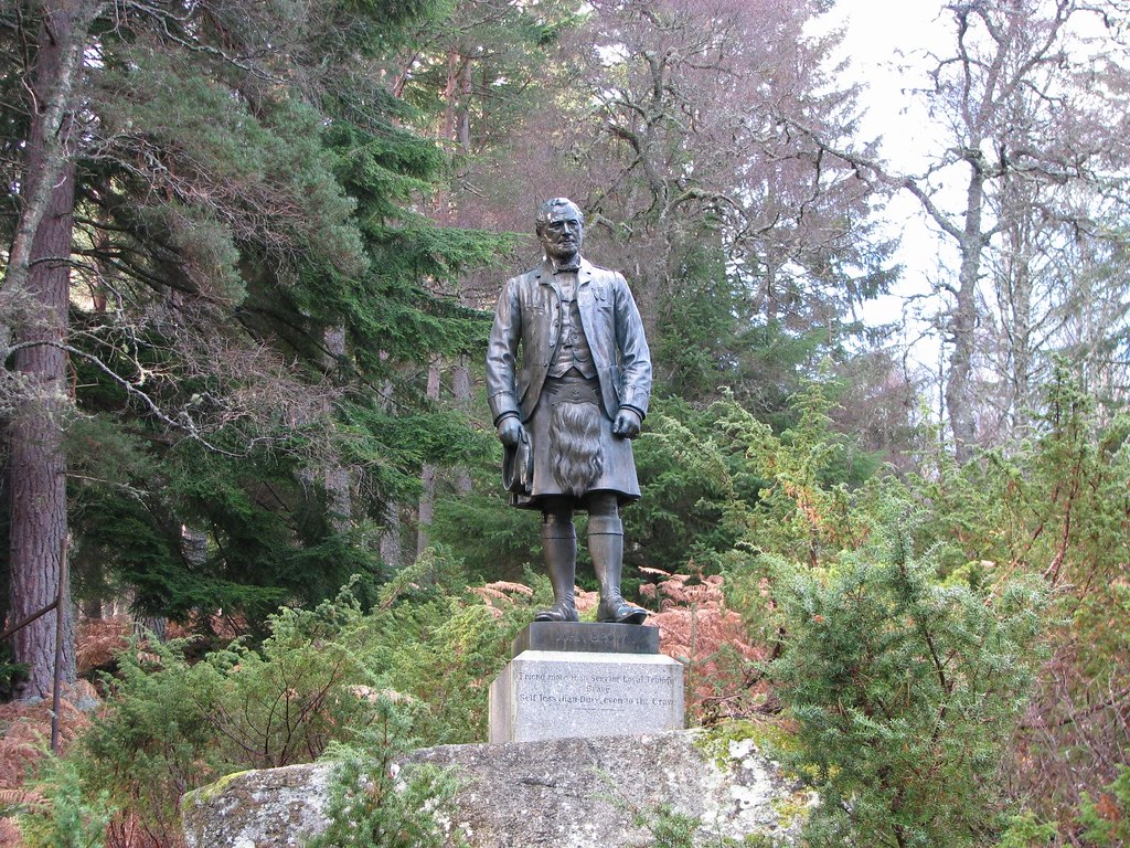 Estatua de John Brown en Balmoral