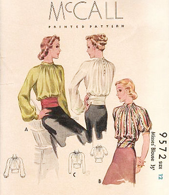 mccall blouse 9572 | Allison Marchant | Flickr
