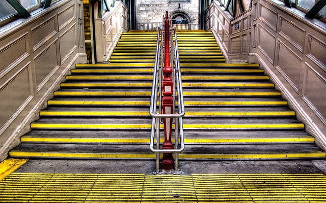 Yellow steps