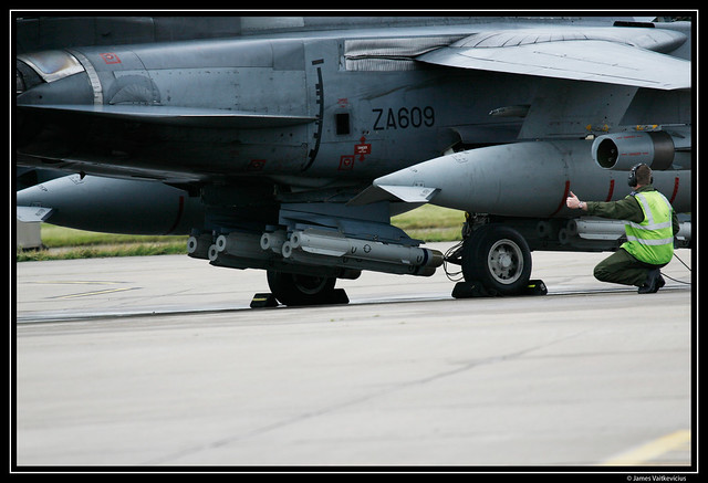 Panavia Tornado GR4 - 41 squadron with Brimstone missiles