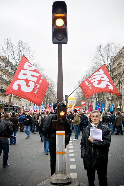 Social Demonstration (06) - 24Jan08, Paris (France)