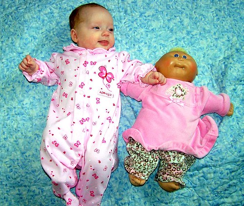 Best Buds | She used to be smaller than this doll (born prem… | Flickr