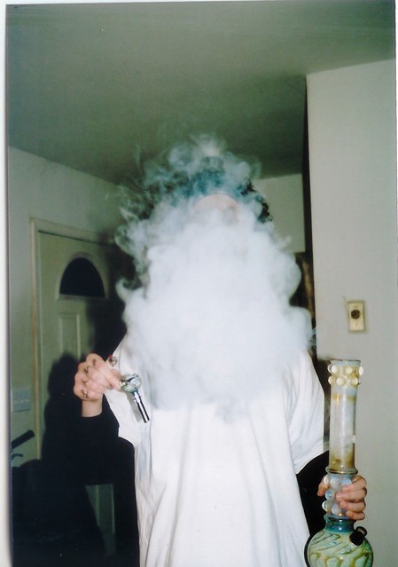 smoke man