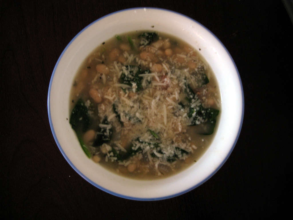 Basil and Bean Soup