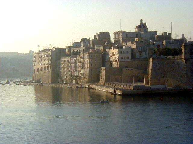 Malta Harbor in the early morning