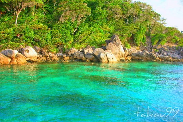 Blue Clear Water, Similan Islands Thaialnd
