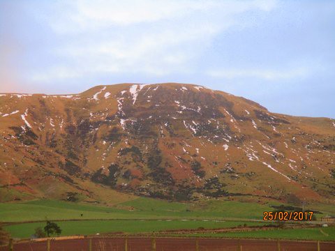 Bishop Hill summit, Kinross-shire