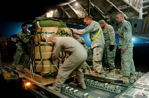 Loading cargo plane | by garyhawkins5