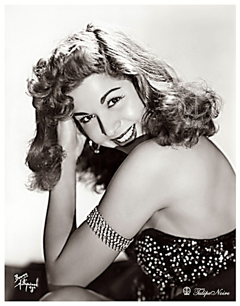Samia Gamal In 1955 - publicity photo