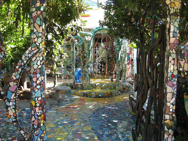 Mosaic Tile House Entrance