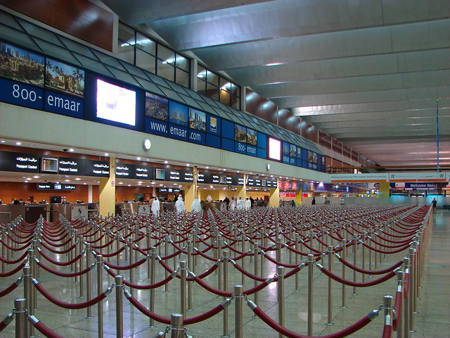 Aeropuerto de Dubai - Migraciones