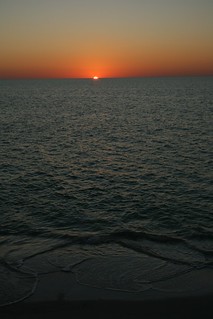 Sunset from the beach