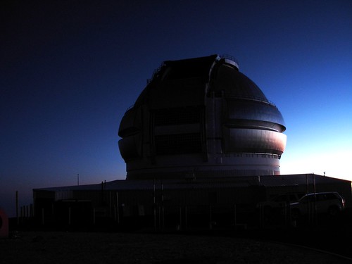 Gemini North telescope, Mauna Kea Observatory by brewbooks, <a href="http://en.wikipedia.org/wiki/Mauna_Kea_Observatory" rel="nofollow">Mauna Kea Observatory</a