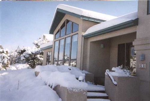 Cedar Crest Home in the Snow