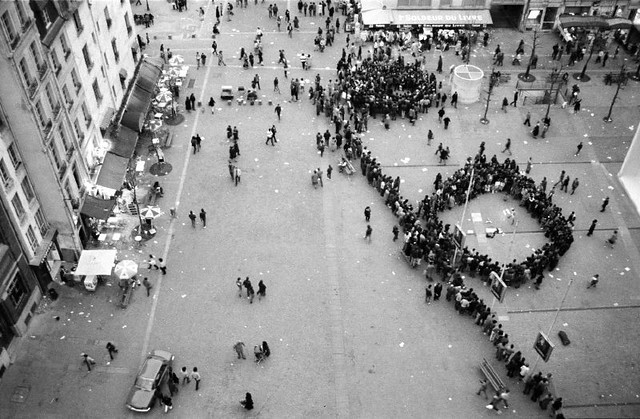View from Pompidou Center, Paris, 1985