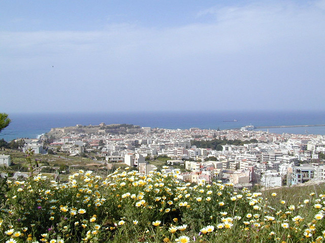 Vue de Rethymnon (Crète)
