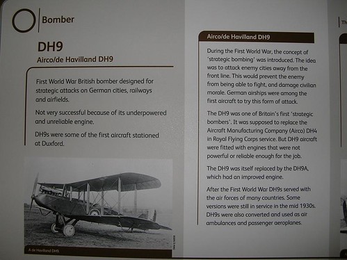 IWM Duxford 0010 - WWI - British - de Havilland DH9 - Bomb… | Flickr