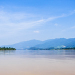 On the left, Burma; on the right, Laos