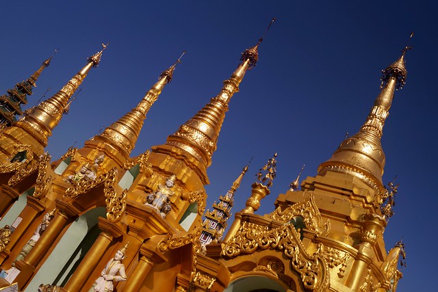 Yangon - pagode Shwedagon 2