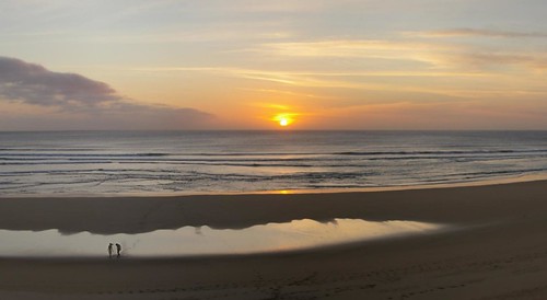 wide spring sunset by imageo, The second last sunset of spring, beach no.1 Venus Bay. The wide angle effect is created using a <a