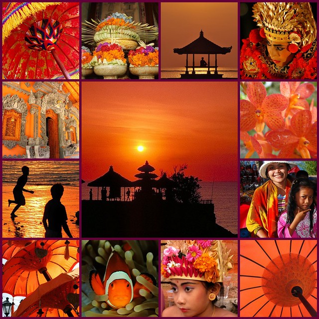 Bali in Deep Orange