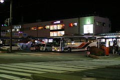 Toyama station, midnight